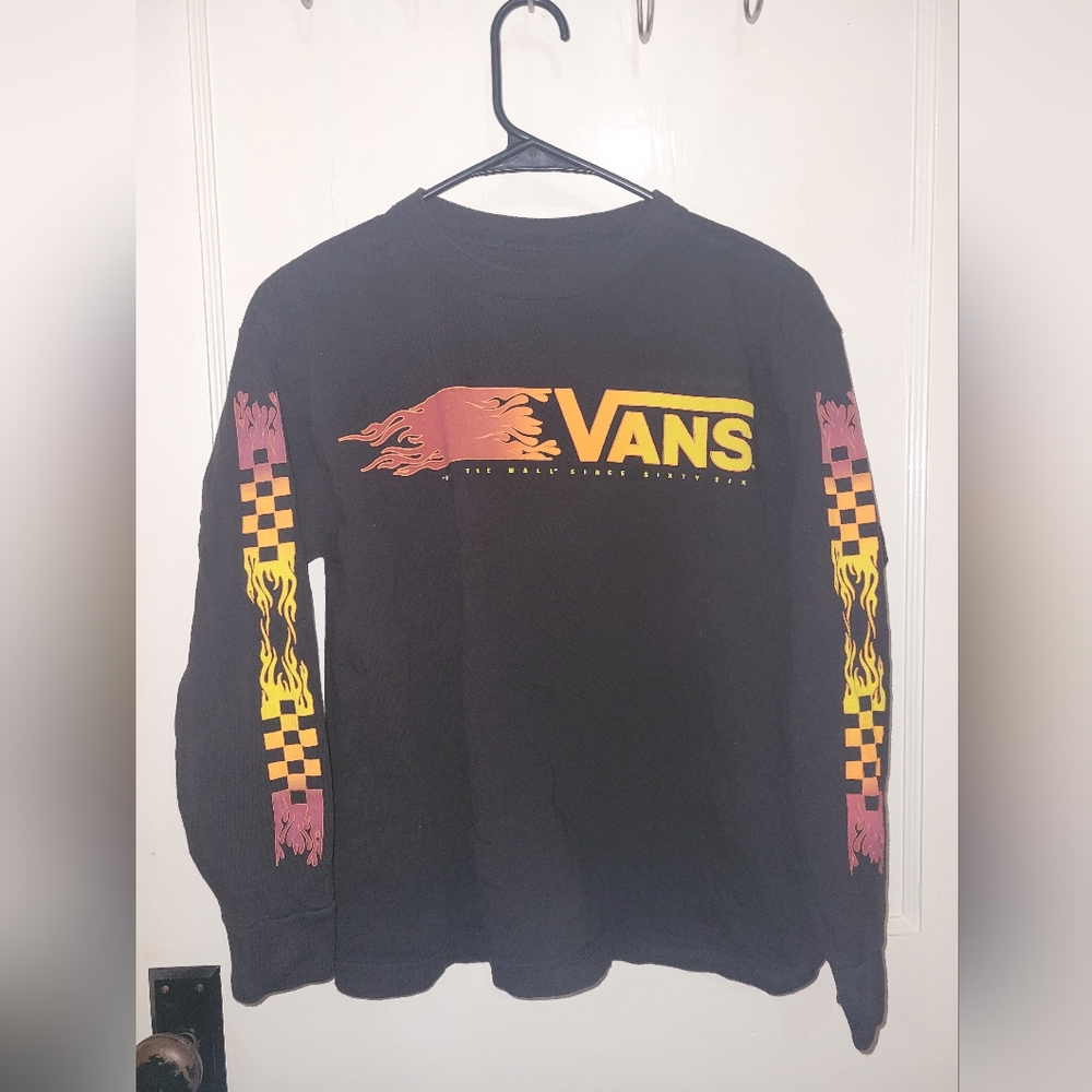 Large Vans black long sleeve